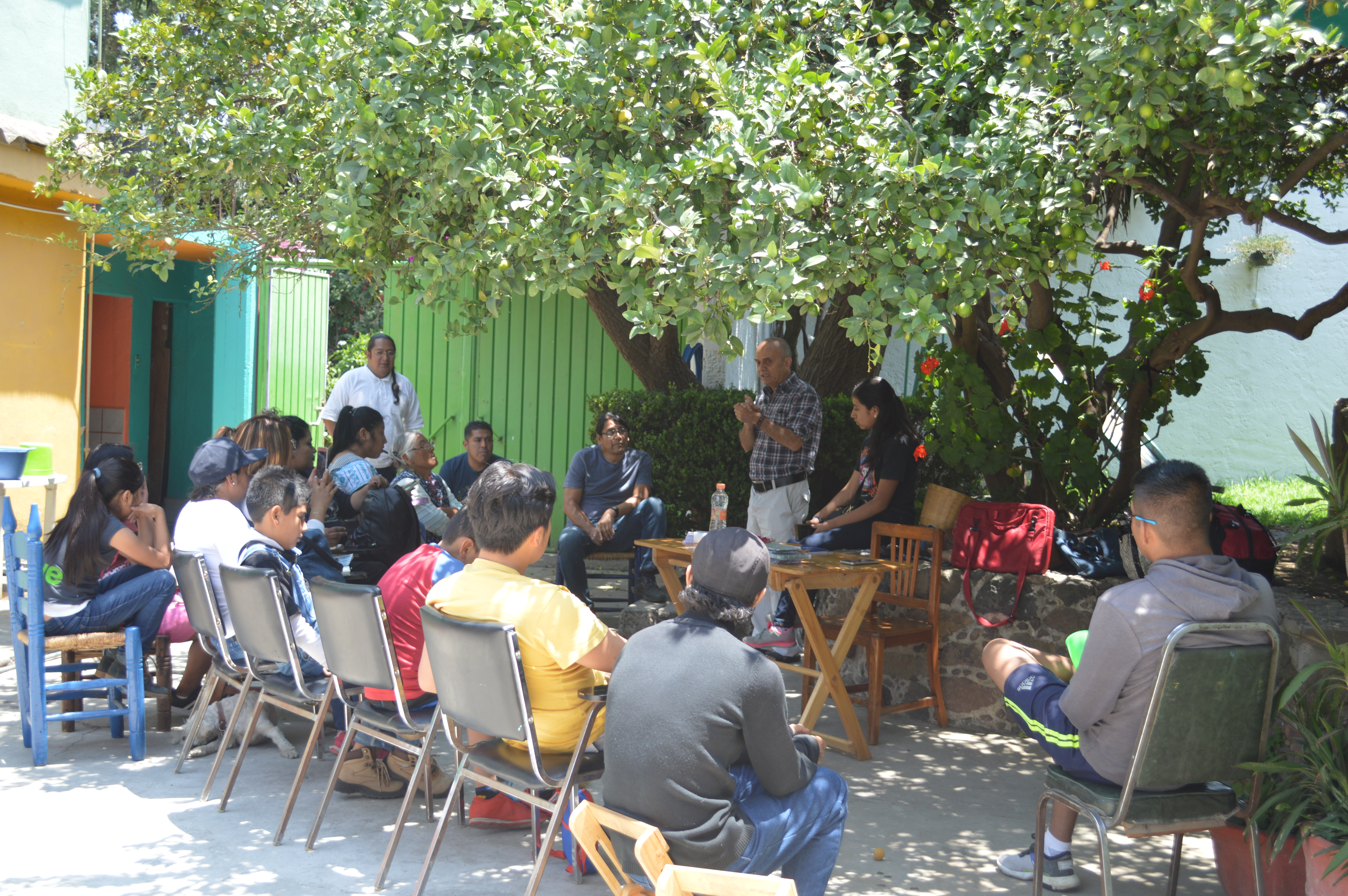 El huerto comunitario